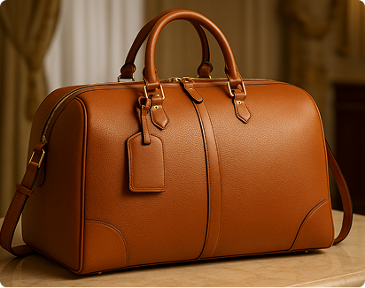 Fancy travel bag